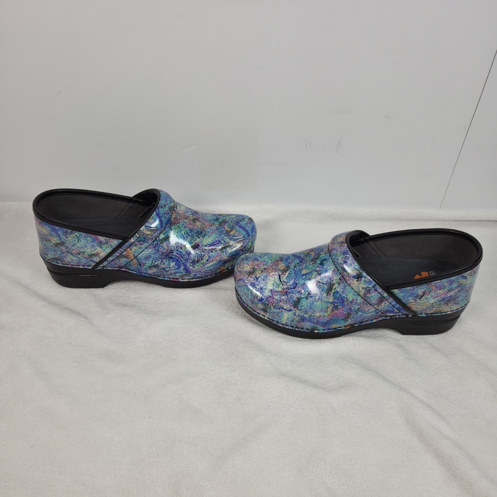 Dansko Womens XP 2.0 Swirl Patent Clog Size 40 US 9.5-10 - Picture 11 of 13